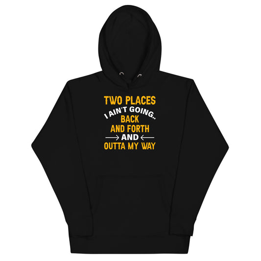 BACK AND FORTH Unisex Hoodie