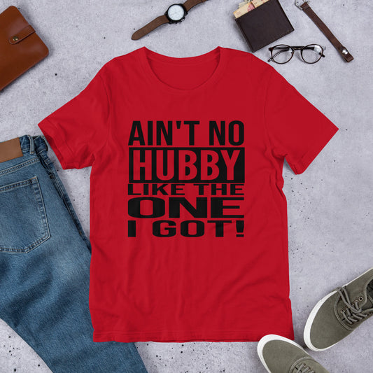 AIN'T NO HUBBY Short-sleeve unisex t-shirt